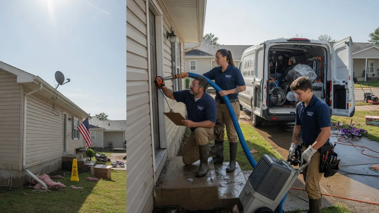 Ceiling Water Damage Restoration in Mapleton, MN near me